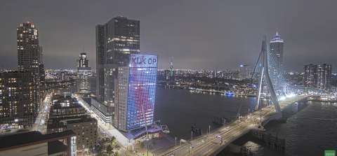 Immagine della webcam: Ponte Erasmus, Rotterdam
